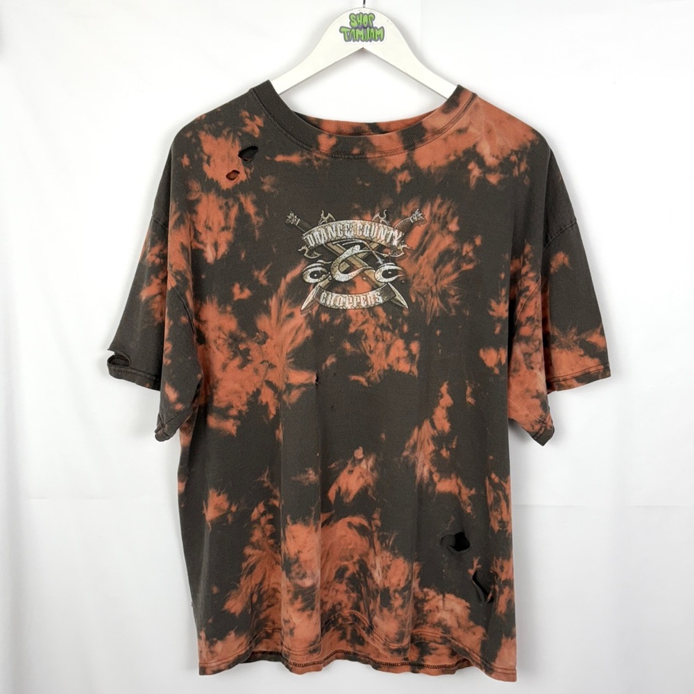 Distressed Y2K Orange County Choppers Shirt